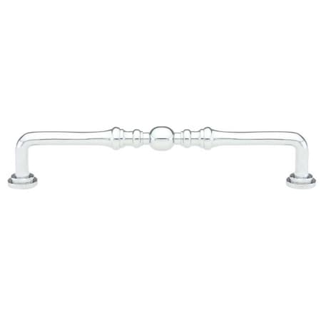 Patioplus 4 in. Center to Center Spindle Cabinet Pull, Bright Chrome PA2046468
